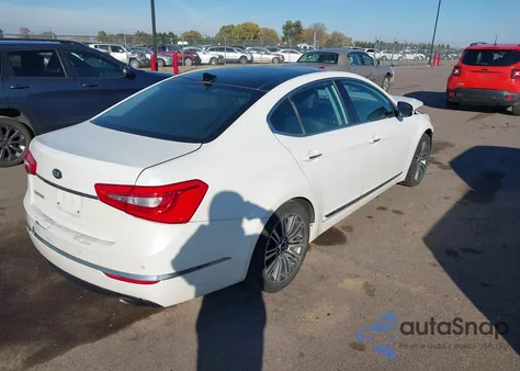 2016 Kia Cadenza Premium из США, поврежденный, VIN KNALN4D76G5209704